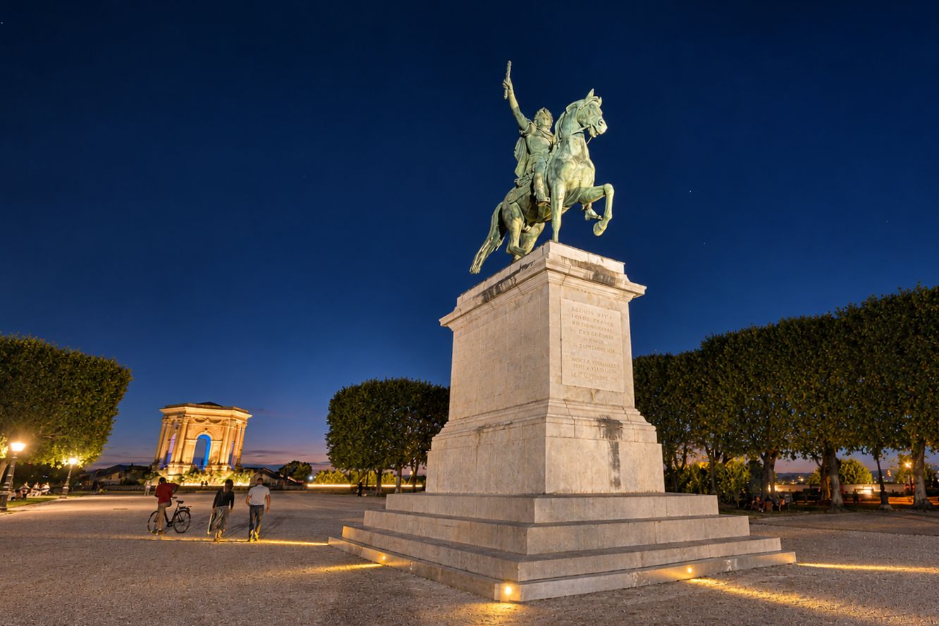 Promenade du Peyrou Montpellier