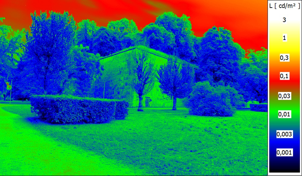 Photometric measurements Hirvepark Tallinn