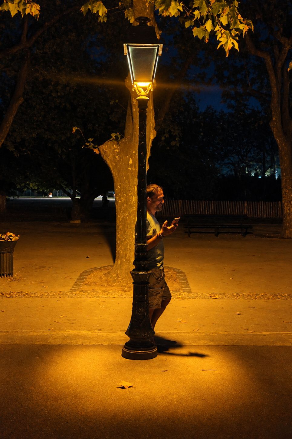 Montpellier Peyrou lamp post