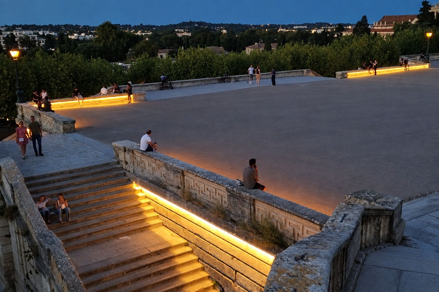 Montpellier esplanade